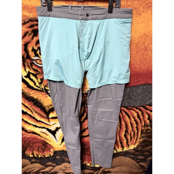 BirdDogs Mens 34x32 Gray Chino lined Performance Golf Tapered Pants‎ - Picture 6 of 8